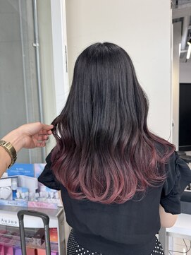 アライブ ハラジュク(ALIVE harajuku) グラデーションカラーバレイヤージュインナーカラー　ryota