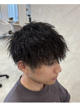 ヘアデザイン ファブロ(hair design FABRO.) 【FABRO:担当藤岡勇気】メンズマッシュ×ツイスパ