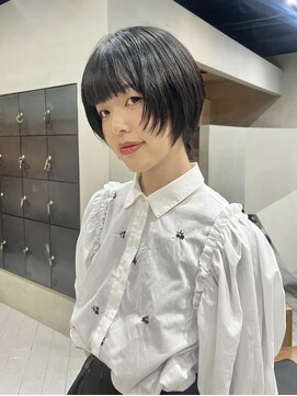 ヘアー アイス ルーチェ(HAIR ICI LUCE) ショートヘアハッシュカットレイヤーカットウルフカット/中西