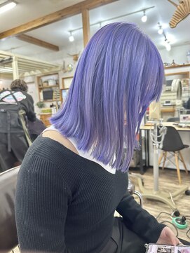 ラウラアンドロー(LAURA&RO) ダブルカラー/ケアブリーチ/インナーカラー/ベージュ【塚口】