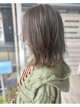 デザイン透明感ハイライト【宇都宮/女性スタイリストサロン】