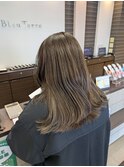 盛岡【白髪ぼかしハイライトショコラブラウン】今期オススメ◎