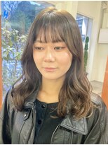 ユキ 八事(yukii)&nbsp;春色ブラウン/シアーブラウン/透明感カラー/ミディアム/八事