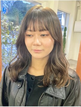 ユキ 八事(yukii) 春色ブラウン/シアーブラウン/透明感カラー/ミディアム/八事