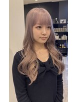 リオリス ヘア サロン(Rioris hair salon)&nbsp;【石川】プラチナピンク/ローレイヤー/透明感/ブリーチ