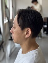 メンズカット バイ ソイクフ(メンズカット by SOY-KUFU)&nbsp;マッシュセンターパートツーブロックセンター分け