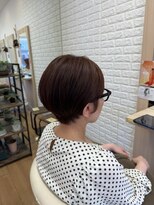 アメイジングヘアー 中沢店(AMAZING HAIR)&nbsp;ショート×ピンクブラウン