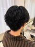 《yu-to限定★》メンズカット＋デザインパーマ＋炭酸トリートメント￥10,500