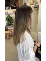 オリビアヘアー(OLIVIA HAIR)&nbsp;長く楽しむバレイヤージュ×リペアカラー