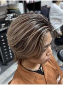 メンズミルクティーバレイヤージュ