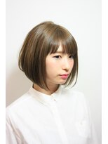 ヘア デザイン リスク(HAIR DESIGN RISK)&nbsp;【RISK 高橋勇太】三鷹 カットが上手い 大人可愛いショートボブ