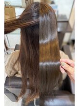 ビープライズ(Be PRIZE)&nbsp;【美髪矯正】新シルクヘアーエステBefore/After