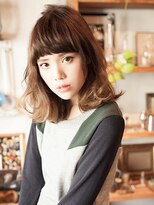 ローラン(ROULAND)&nbsp;クラシカルボブミディ無造作ウェーブ