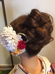 成人式ヘアセット