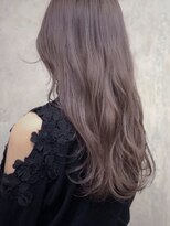 サル(saru) ☆ long style × pink × lavender × gray ☆