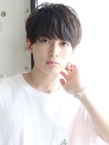 スペインカール ブルーブラック フェザーパーマ*