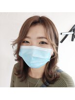 アドナインス(Add9)&nbsp;ミストバング　韓国　フレーミングカラー　バングカラー