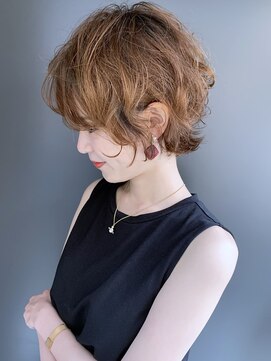 ラウンジ モリオ イケブクロ(Lounge MORIO Ikebukuro) 【morio池袋】可愛くて色気のあるマッシュウルフショート♪