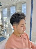 アップバングショート