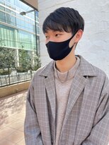 サク 田町芝浦(Sac.)&nbsp;「Sac.」富永実夕　スーツにも似合うメンズマッシュショート