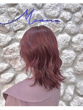 モアナバイヘッドライト 曽根店(Moana by HEADLIGHT) Moana【豊中曽根】#ダブルカラー#ピンクカラー#ケアブリーチ