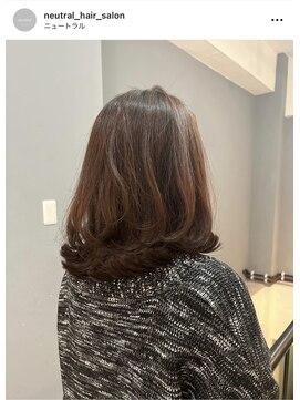 ニュートラル(neutral) 【neutral】レイヤーカット