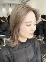 ココ 本八幡(KOKO)&nbsp;#黒髪#小顔#クラゲヘアー#オリーブグレー#ココアベージュ#美髪