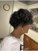 波巻きパーマ/波打ちパーマ/ツイスパ