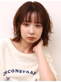 似合わせカット薄め前髪マチルダボブベースピンクベージュ0904