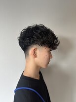 トラッド(TRAD)&nbsp;スペインカール×フェードスタイル