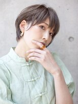 アッシュ 清瀬店(Ash) 20代30代40代『大人可愛い丸みショート』Ash清瀬店