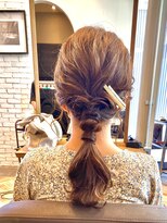 エス ウォーク(S.Wark)&nbsp;編みおろしヘアセット