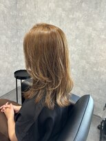 ミニョン(mignon)&nbsp;ミディアム外ハネレイヤー