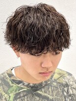 オーシャントーキョー 仙台(OCEAN TOKYO)&nbsp;波巻きスパイラルパーマ刈り上げマッシュツーブロックショート