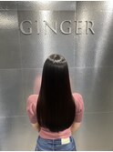 SG縮毛矯正α × KeratinFD Lv6