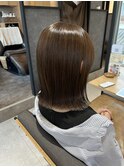 切りっぱなしボブ【kum川越】