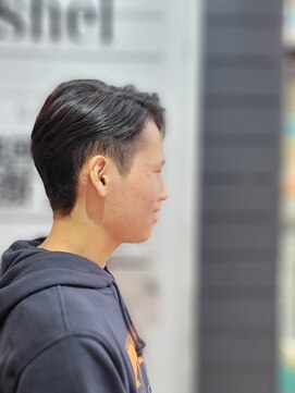 ヤマグチ トゥシェル ヘアー&メイク ヘアーアンドメイク メンズ 簡単スタイリング 爽やか 2ブロック ショート スタイル