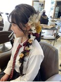 編みおろしスタイル