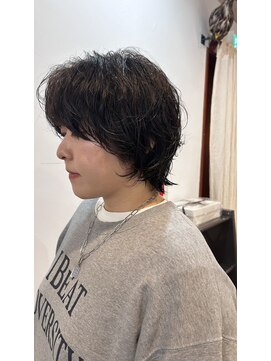 カルテ(QUARTE) マッシュウルフ ニュアンスパーマ