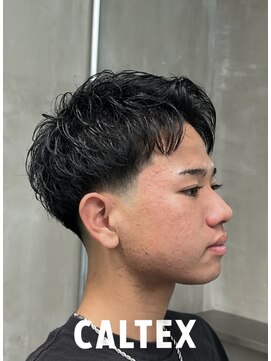 カルテックス(CALTEX) アップバング×テーパーフェード