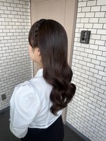 ソノ(sono) 編み込みヘア ヨシンモリ お呼ばれヘア デートヘア イベントヘア
