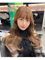 ユーフォリア 渋谷グランデ(Euphoria SHIBUYA GRANDE)&nbsp;ハニーベージュ　ブラウンベージュ　ブリーチなしカラー　YUKI