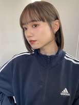 ファルベ(Farbe)&nbsp;くびれ アプリコットオレンジ 夏のヘアアレンジハイライトカラー