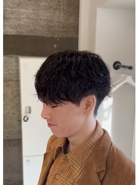 エッジ(EDGE) 大分メンズツイストスパイラルパーマ刈り上げマッシュスタンプ