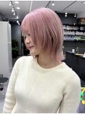 【ハイトーンカラー】ホワイトピンク