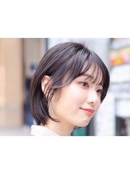 理想の顔周りカットで小顔効果抜群のヘアスタイルに♪高い技術で貴方の理想を叶える★[横浜/横浜駅]