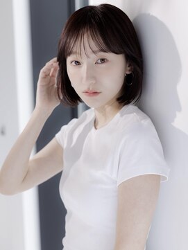 マカロン 仙台泉中央店(macaron) ミディアムヘア/暗めカラー/グランマッシュ/泉中央73