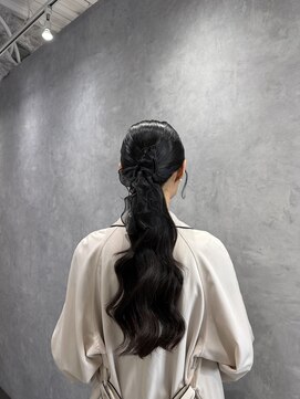 シーエスメイドバイシャチュー 栄店(CS made by SHACHU) ローポニー/ロングヘアセット／ヘアアレンジ