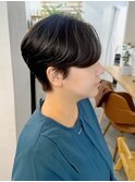 大人ショート/ハンサムショート/前髪なし/20代30代40代