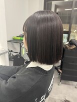 ナンバー 竪町(number+)&nbsp;10代20代30代大人かわいい暗髪艶感タッセルボブ